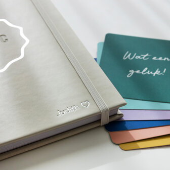 Schelpwitte SuccesPlanner 2025 personalisatie