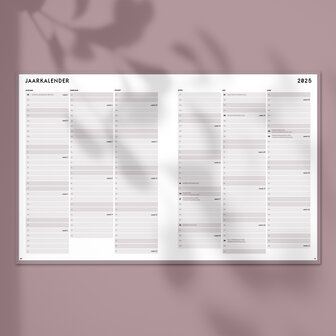 Binnenzijde SuccesPlanner 2025