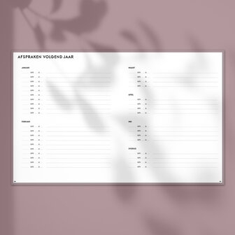 Binnenzijde SuccesPlanner 2025