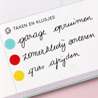    UITVERKOCHT | Grote FamiliePlanner 2025 voor 8 personen (A3-formaat)