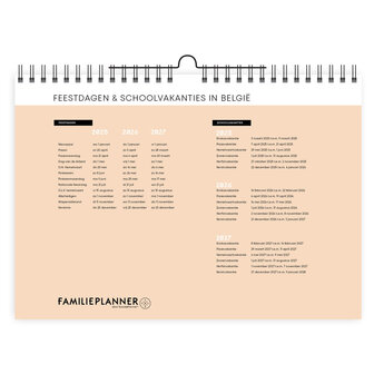 Ongedateerde FamiliePlanner