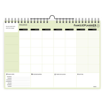 Ongedateerde FamiliePlanner