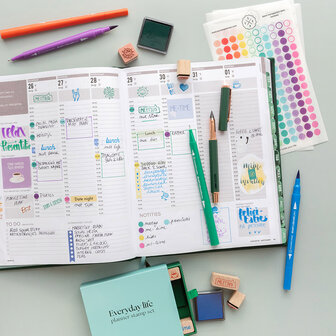            &#039;Everyday life&#039; planner - stempelset