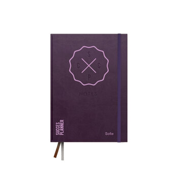                            PRE-ORDER | SuccesPlanner Notes Purple universe
