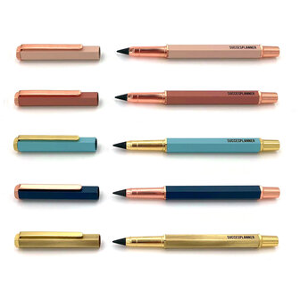                         NIEUW | SET van rollerpen paars &amp; Wonderpotlood roze