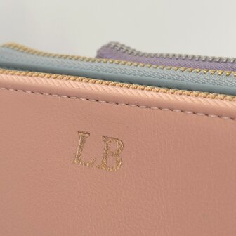     NIEUW | Blush &amp; terracotta - dubbelkleurig pennenetui