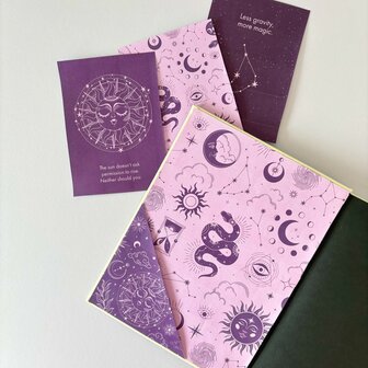 pimp my planner - purple universe