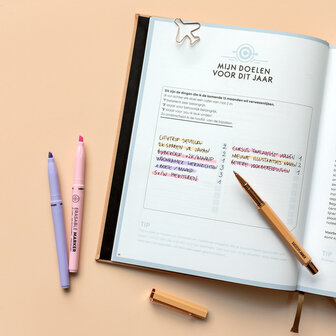 Zengroene Academische SuccesPlanner &#039;25-&#039;26 - weekplanner &amp; agenda - combineert je priv&eacute; en school in &eacute;&eacute;n planner - schoolagenda - augustus &#039;25 - juli &#039;26