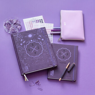                   NIEUW | Ongedateerde Purple universe SuccesPlanner