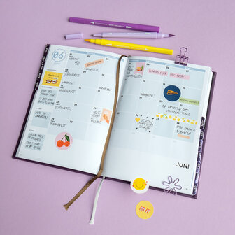 maandoverzicht A5-planner