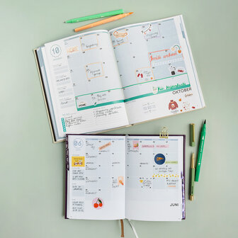 maandoverzicht planner vs A5-planner