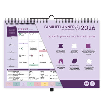   PRE-ORDER | FamiliePlanner 2026 (A4-formaat)