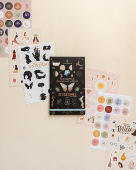 Spiritualiteit &amp; energetische wellness &ndash; stickerboek