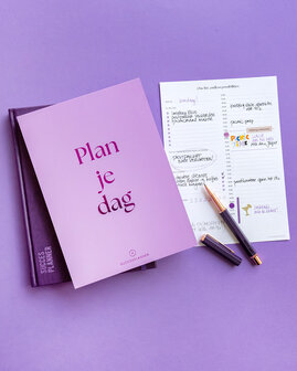 Plan je dag, dagplanner scheurblok