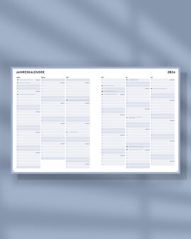 7 Flatlay SP26DE Jahreskalender 2026 agenda SuccesPlanner jahre