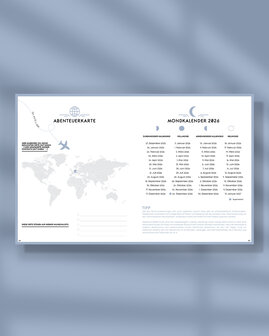 20 Flatlay SP26DE Abenteuerkarte mondkalender 2026 planer agenda