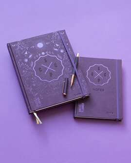 Terminplaner 2026 Purple Universe SuccesPlanner mit Namen