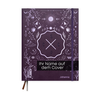 Terminplaner 2026 Purple Universe SuccesPlanner mit Namen