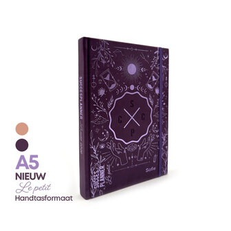 A5 planner paars 2026 met naam