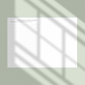     SuccesPlanner Notes Schelpwit