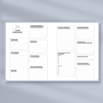 Blush Ongedateerde SuccesPlanner Hoe was mijn jaar? een terugblik? 