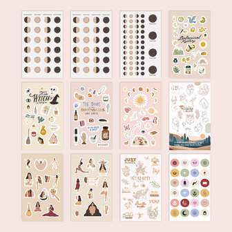 Spiritualiteit en energetische wellness - stickerboek