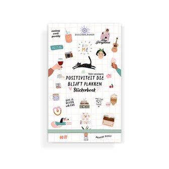 Positiviteit die blijft plakken - stickerboek