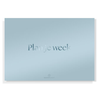 Weekplanner afscheurbaar
