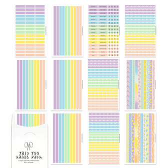Washi-fun Stickerset Pastel