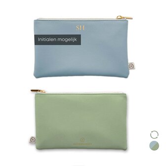 Etui Lichtblauw-Zengroen