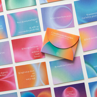 25-delig Complimentenkaartenset