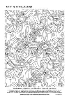 Extra tools - kleurplaat