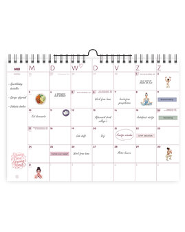 maandplanner wandkalender deskplanner