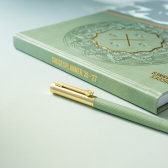        Zen-groene Academische SuccesPlanner '26-'27