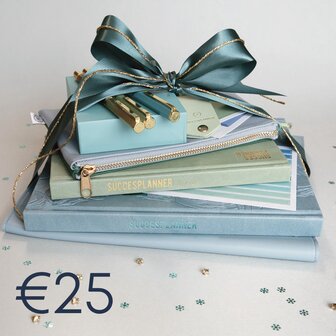   Cadeaubon t.w.v. 25 euro