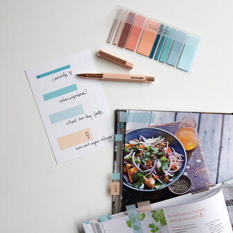 focus flags - semitransparante post its