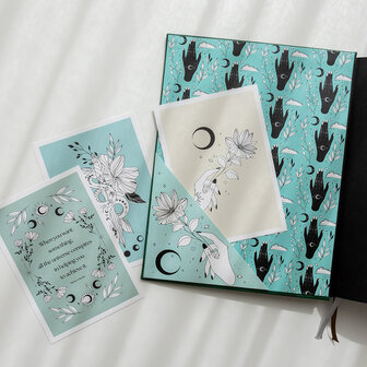 Optioneel: Pimp my planner paper goodies mystical thema 