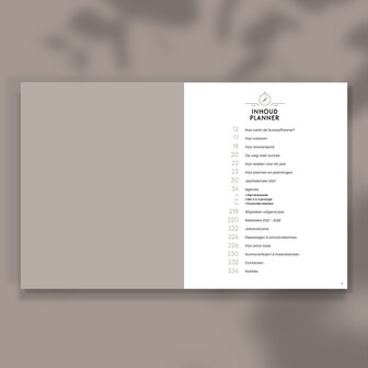 succesplanner 2027 - inhoud