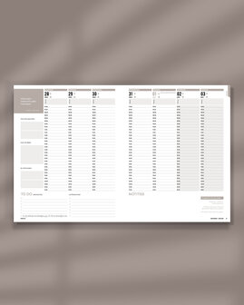                                 PRE-ORDER | Oudroze HuishoudPlanner 2027