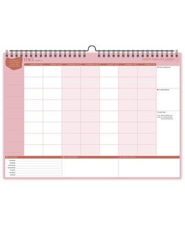            PRE-ORDER | Grote FamiliePlanner 2027 voor 8 personen (A3-formaat)
