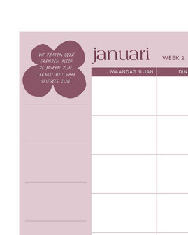            PRE-ORDER | Grote FamiliePlanner 2027 voor 8 personen (A3-formaat)