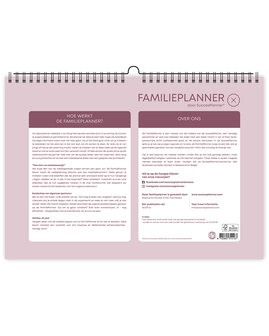            PRE-ORDER | Grote FamiliePlanner 2027 voor 8 personen (A3-formaat)