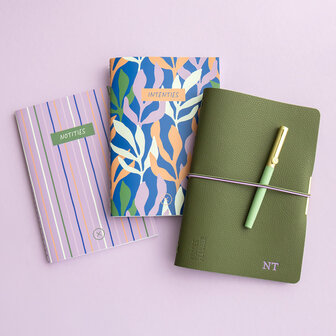 Booklet met intentie- en notaboekje