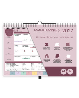 Voorkant FamiliePlanner 2027