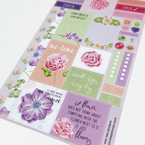          UITVERKOCHT | Positiviteit die blijft plakken stickerset