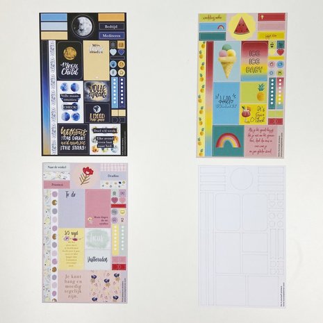         UITVERKOCHT | Positiviteit die blijft plakken stickerset
