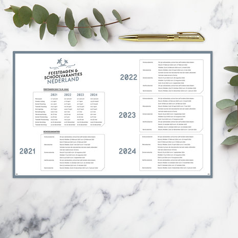  Ongedateerde Chocoladebruine SuccesPlanner