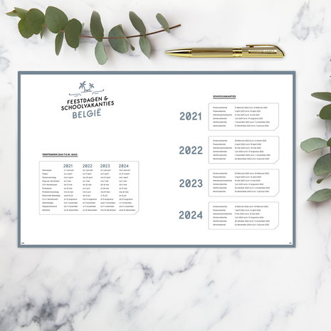   Ongedateerde Paarse SuccesPlanner