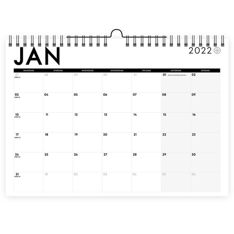 2023-MaandPlanner wandkalender
