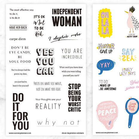 Empowerment stickerset